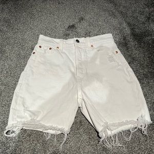 Gap Cheeky MIDI High Rise Jean Shorts :)